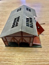 Güterschuppen Gealtert In HO