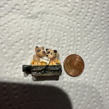 Hundewelpen Hund- Miniatur Rarität, Fevres, Frankreich, Puppenstube  09-25-2