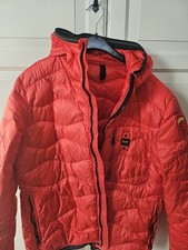 USA Blauer Softdaunenjacke