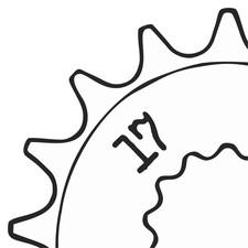 Ritzel 17 Zähne (T. 525) BMW