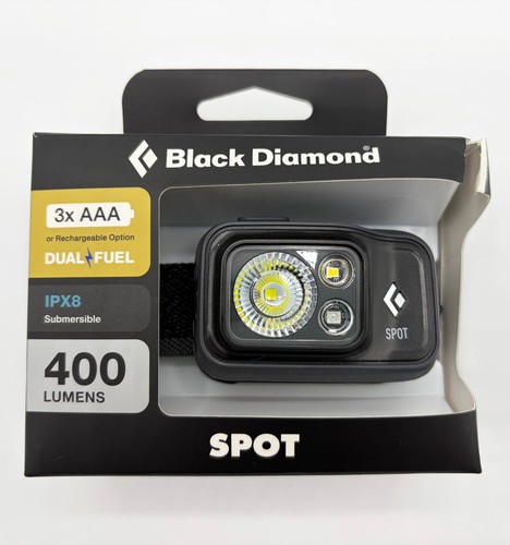 Black diamond spot 400 - black,