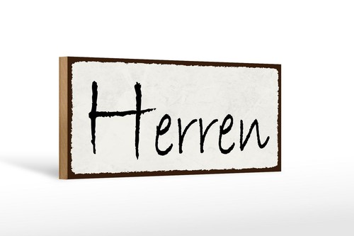 Holzschild hinweis 27x10 - holzschild,
