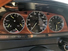 Fits Mercedes W123 1976-1985 3-Teilig Poliert Aluminium Tachoringe Tacho Ringe