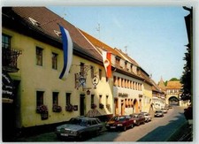 39236293 - 8718 Prichsenstadt Gasthaus zum Storch Mercedes Audi Auto Fahne