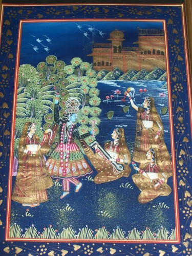 Indische malerei gemälde - indische,
