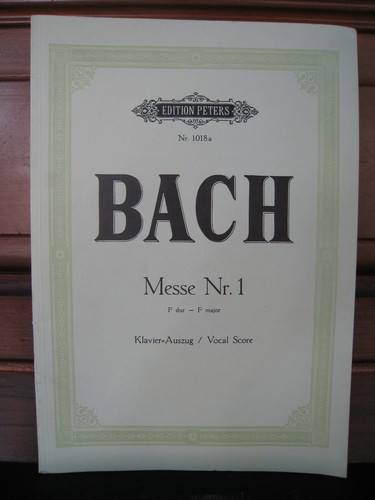 Messe dur satb - messe, 1