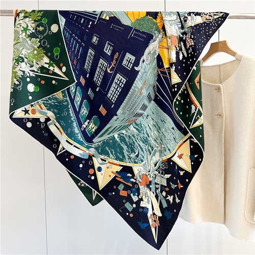 Cashmere silk stole - cashmere, 30%