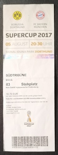Ticket supercup 2017 - ticket,