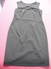 ♛ ST EMILE ♛ schwarzes, stretch Cocktail Dress Kleid Schurwolle Gr. 42
