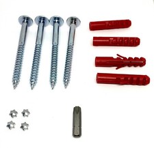 4 Stk. Sicherheitsschrauben