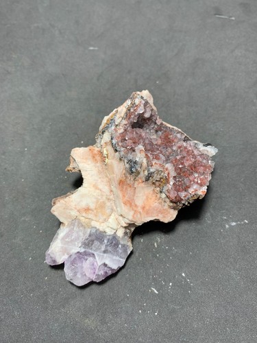 Quarz amethyst baryt - quarz,,