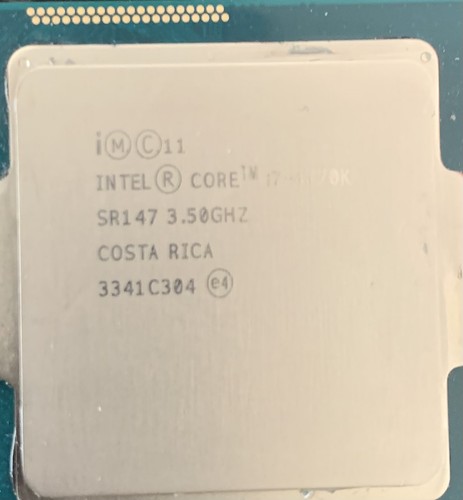 Intel core 4770k - i7-4770k, 3,5