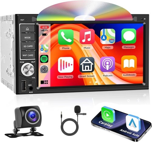 Din autoradio 2 carplay - din,