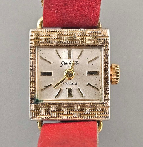 Vergoldete damen armbanduhr - vergoldete, damen-armbanduhr
