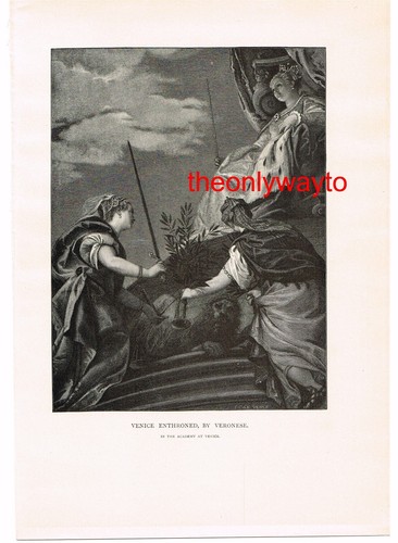 Venedig thront von - von, veronese