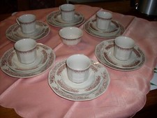 6 Kaffeegedecke  1 Zuckertopf