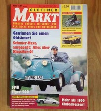Oldtimer Markt Heft November 11/1994 Aston Martin DB4-DB6 Kadett C FMR Tiger 500