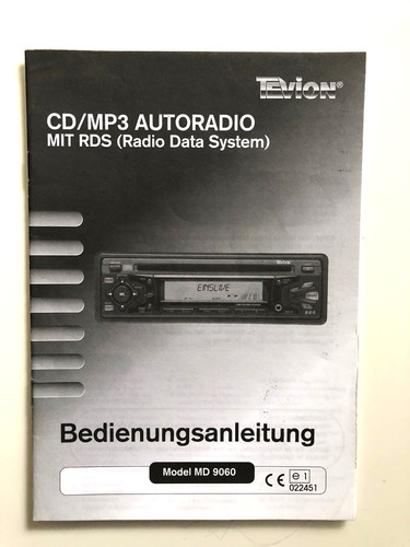 Betriebsanleitung tevion - cd, /
