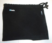 Barts Loop Schal Schlauchschal Fleece Kordel im Tunnelzug Gr. 24 x 20 cm schwarz