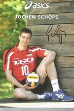 Jochen Schöps Volleyball  handsigniert 2025