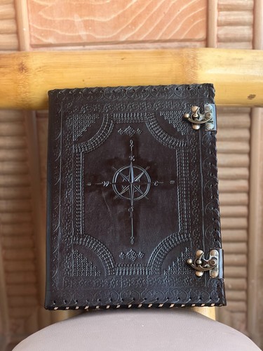 Handmade leder kompass - handmade, binder