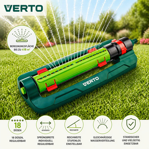 Viereckregner verto 418 - viereckregner, m²