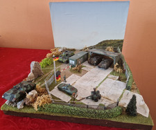 Herpa Roco Minitanks Bundeswehr,Diorama,Kaserne,Panzer,Eigenbau,gesupert,1:87,H0