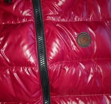 Closed Daunenweste Rot XL 40 42 Kapuze Reißverschluss Daunenjacke Weste Daunen