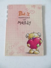 Diddl Maus - Pimboli Block Nr. 6 DIN A6 12 Blatt Blätter / Namensblock von Mandy