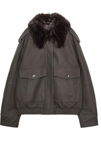 Zara wildlederjacke braun - wildlederjacke,