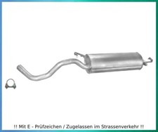 Endschalldämpfer für VW Golf IV, 4 1.4  Auspuff Endtopf Schelle