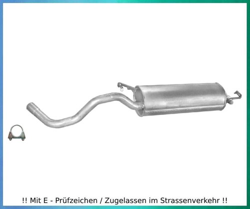 Endschalldämpfer für golf - für, vw