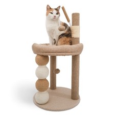 Kratzbaum Katzenbaum Kletterbaum Spielbaum Sisal Katzenkratzbaum Beige f. Katzen