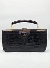 Vintage Leder Handtasche