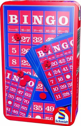 Bingo metalldose spiel - bingo,