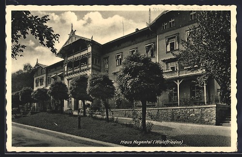 Gernrode harz haus - ak, /harz,