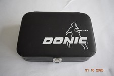 Tischtennis-Schlägerkoffer von Donic, Luxusausführung zur sicheren Verwahrung
