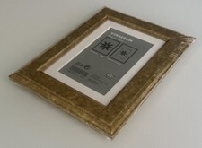 IKEA VIRSERUM Bilderrahmen Foto Picture Photo Frame Gold 13x18cm 402.323.95