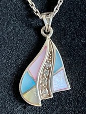 Necklace + Pendant Silver 50cm