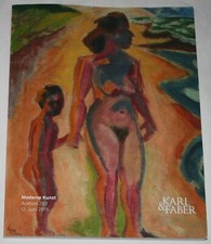 KARL & FABER Moderne Kunst Auktion 263 2015 Taschenbuch Bildband zur Ausstellung