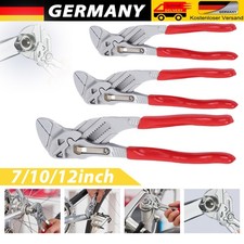 7/10/12 Zoll Wasserpumpenzange Amaturenzange Zangenschlüssel Rohrzange Zange