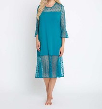 Nachthemd grün 32/34 Damen