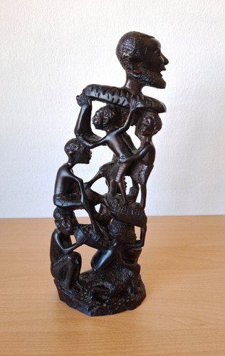 Afrikanische ebenholz skulptur - afrikanische,