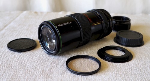 Hanimex 200mm zoomobjektiv - hanimex, 80-200mm