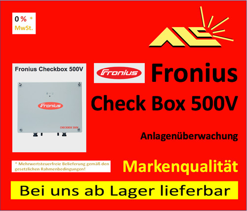 Fronius checkbox 500v - fronius,