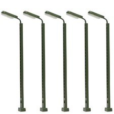 5 Stk Modellbahnbeleuchtung Gittermastleuchte, Spur N Lichtanlage Modell 12V-16V