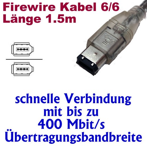 Firewire kabel pol 1 - firewire, 6/6