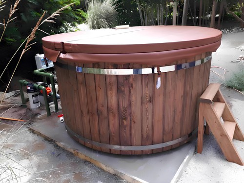 Whirlpool badefass holzbottich - whirlpool,