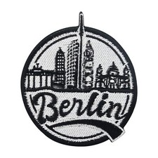Runder berlin patch stadt - runder, |