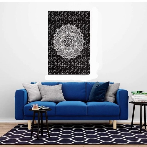 Indischer ombre wandteppich - indischer,